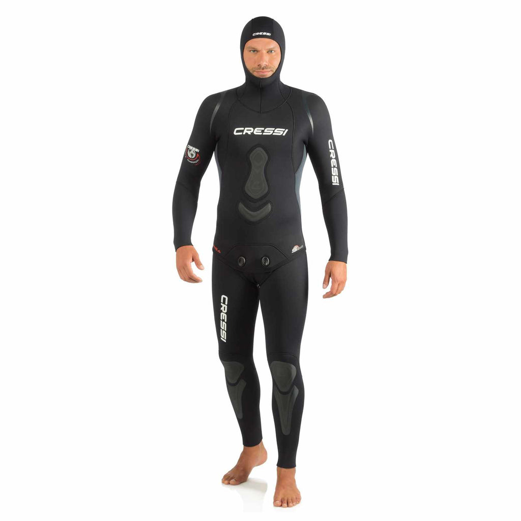 Mut wetsuit apnea uomo 5mm nero S-2 Cressi LE450202