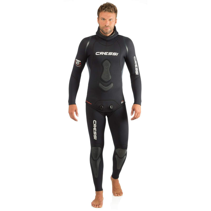 Mut wetsuit apnea uomo 7mm nero S-2 Cressi LE450302