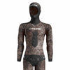Fishing Wetsuit Top Tracina Ultraspan Man 5mm Camo M-3 Cressi LE465003