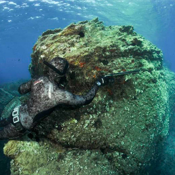 Haut de combinaison de pêche Tracina Ultraspan homme 5mm camo XL-5 Cressi LE465005