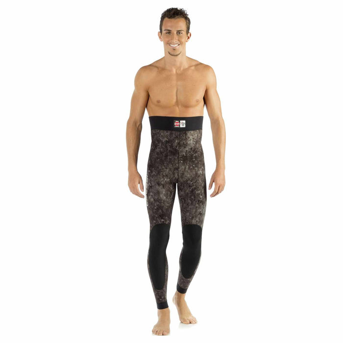Fishing Wetsuit Bottom Tracina Ultraspan Man 5mm Camo M-3 Cressi LE465103