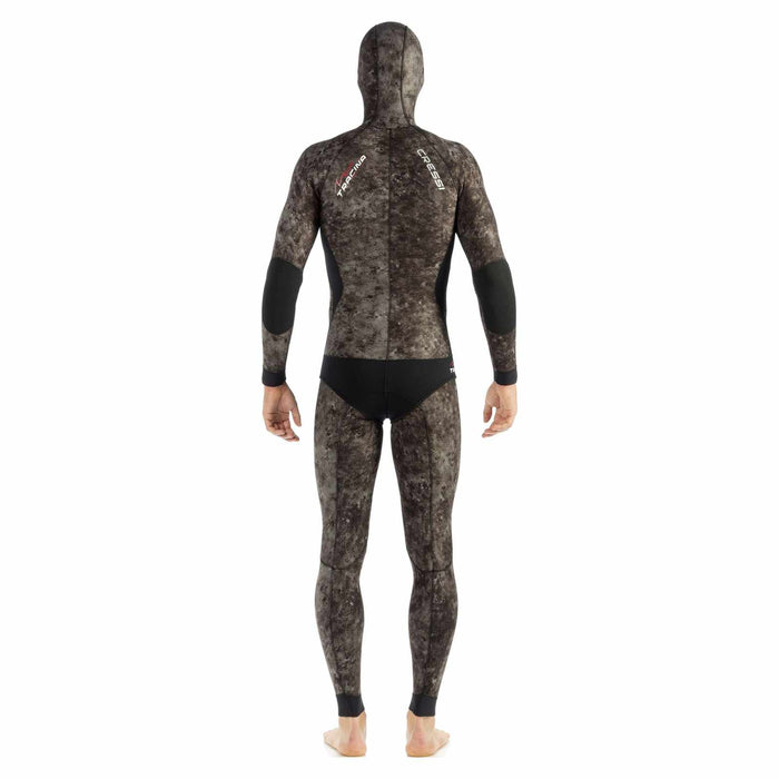 Giacca in neoprene da pesca Tracina Ultraspan Uomo 7mm Camo L-4 Cressi LE465204