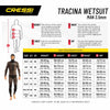 Pantaloni in neoprene da pesca Tracina Ultraspan Uomo 7mm Camo XXL-6 Cressi LE465306