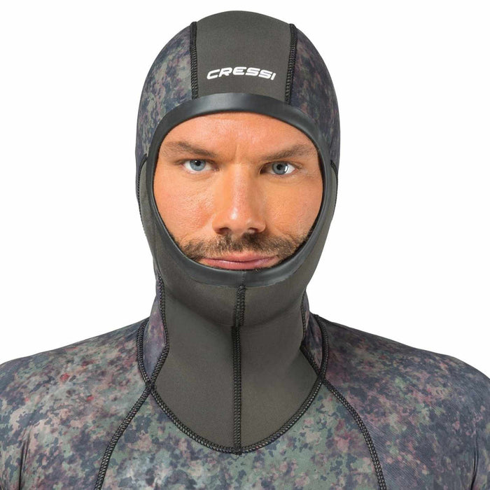 Top de traje de neopreno para pesca Seppia Ultraspan Hombre 3,5mm Camo S-2 Cressi LE468002