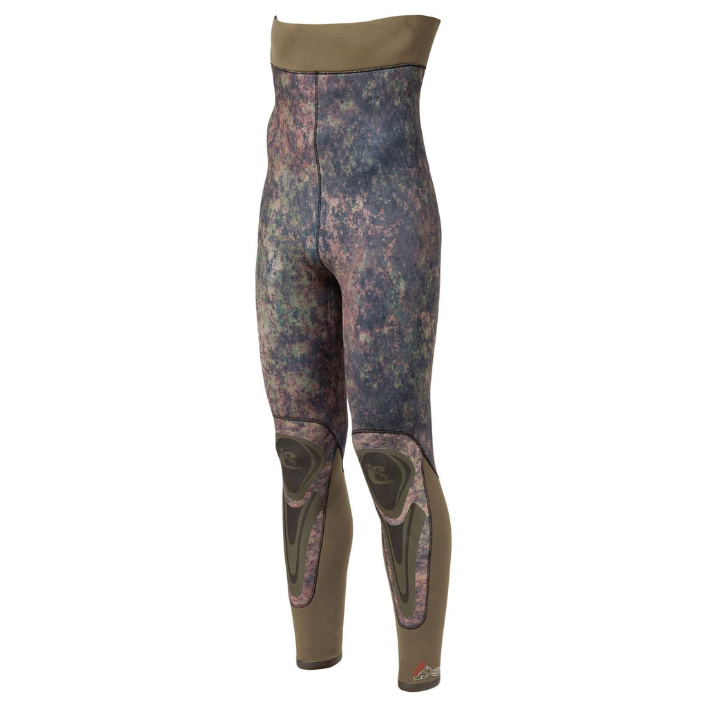 Bottom de traje de neopreno para pesca Seppia Ultraspan Hombre 3,5mm Camo S-2 Cressi LE468102