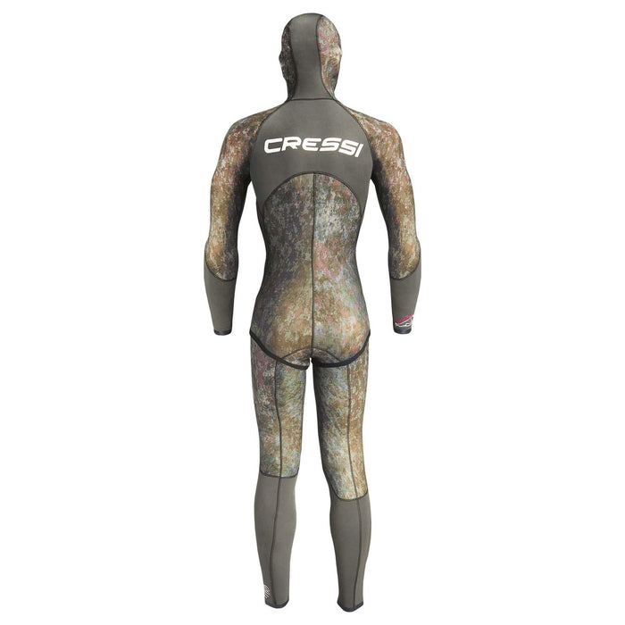 Pantaloni in neoprene da pesca Seppia Ultraspan Uomo 3,5mm Camo L-4 Cressi LE468104