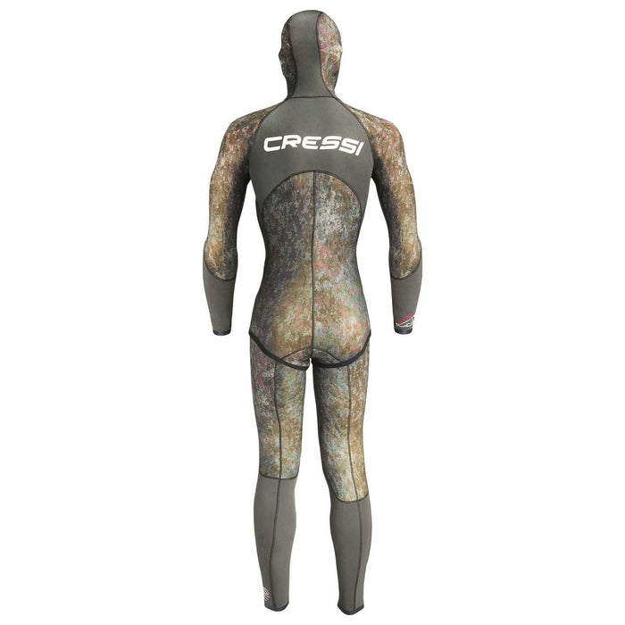 Giacca in neoprene da pesca Seppia Ultraspan Uomo 5mm Camo L-4 Cressi LE468204