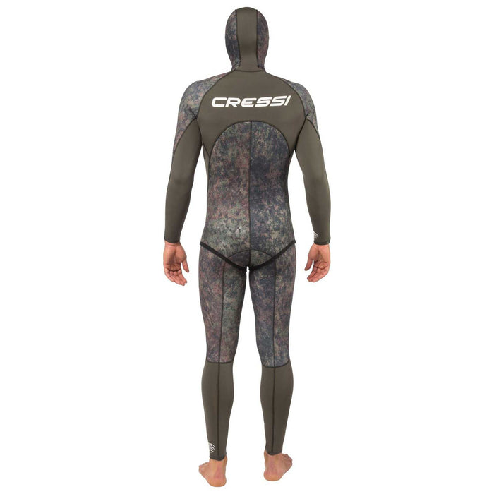 Giacca in neoprene da pesca Seppia Ultraspan Uomo 5mm Camo L-4 Cressi LE468204