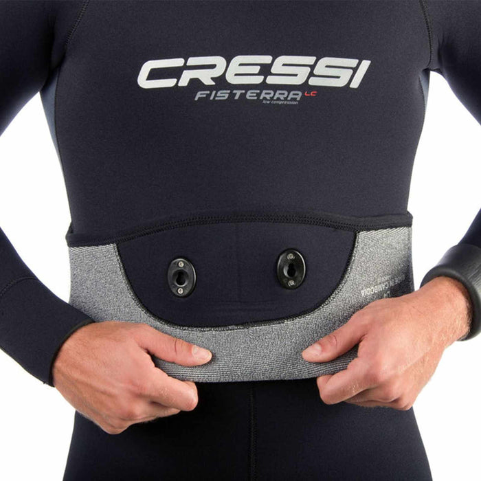 Wetsuit Fisterra Lc 5mm Black-Grey S-2 Cressi LK489002