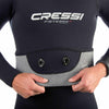 Muta Fisterra Lc 5mm Nero-Grigio L-4 Cressi LK489004