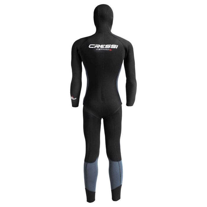 Wetsuit Fisterra Lc 8mm Black-Grey S-2 Cressi LK489502
