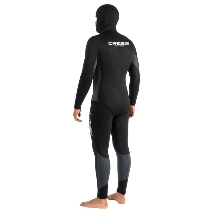 Wetsuit Fisterra Lc 8mm Black-Grey XL-5 Cressi LK489505