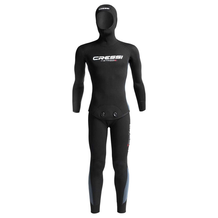 Wetsuit Fisterra Lc 8mm Black-Grey XL-5 Cressi LK489505