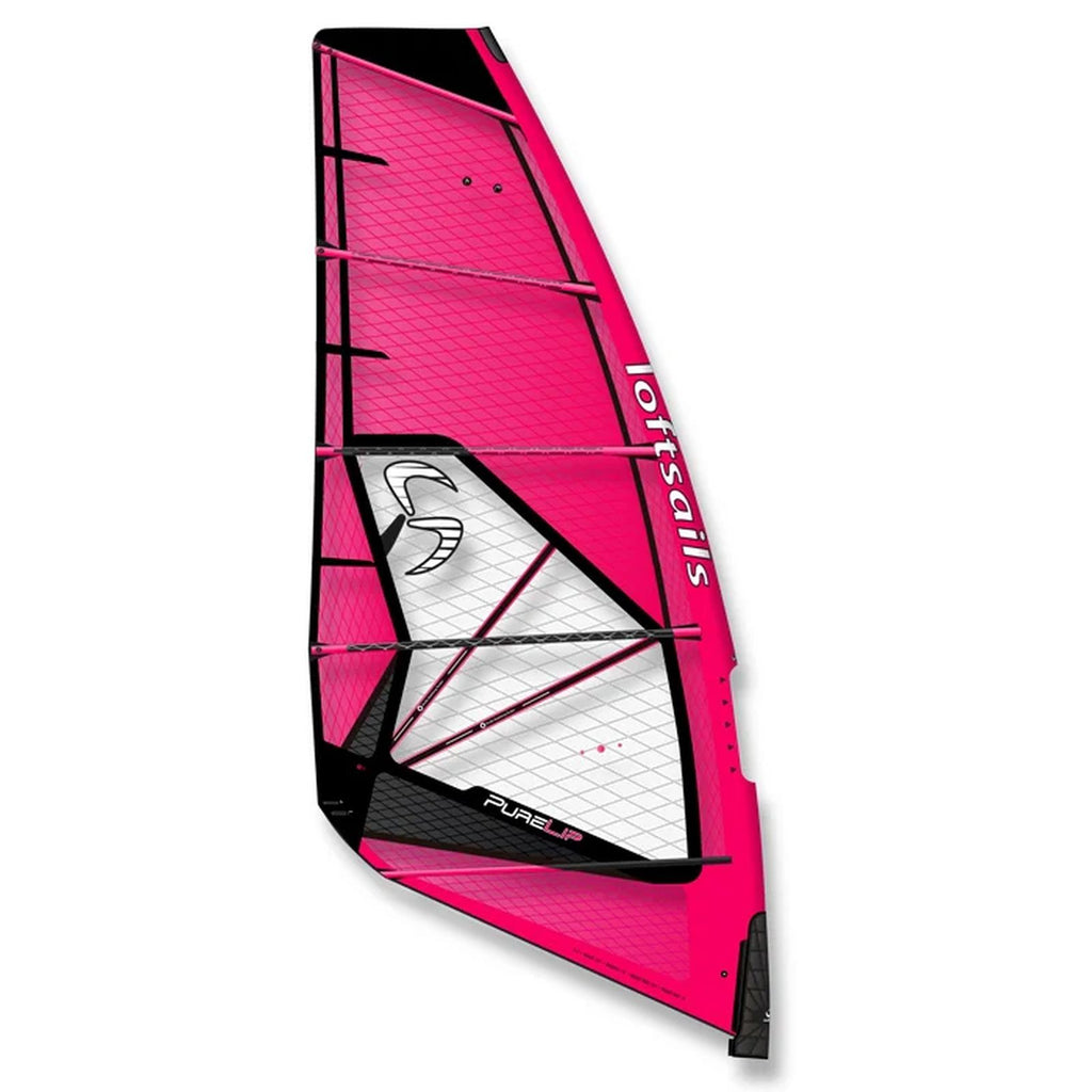 Voile de planche à voile Purelip Fuchsia 2024-25 Taille 5.7 Loftsails LS060012210