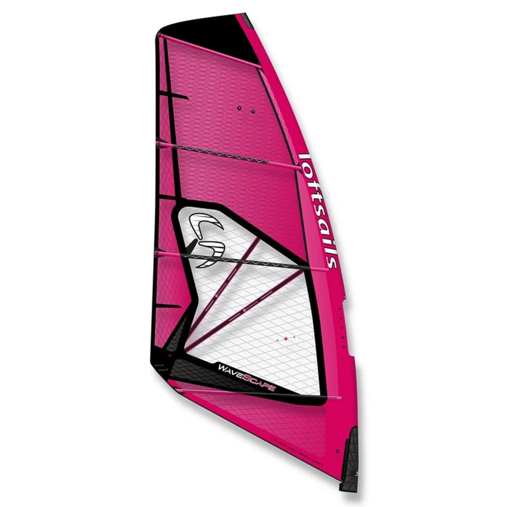 Voile de planche à voile Wavescape Fuchsia 2024-25 Taille 4.2 Loftsails LS060012290