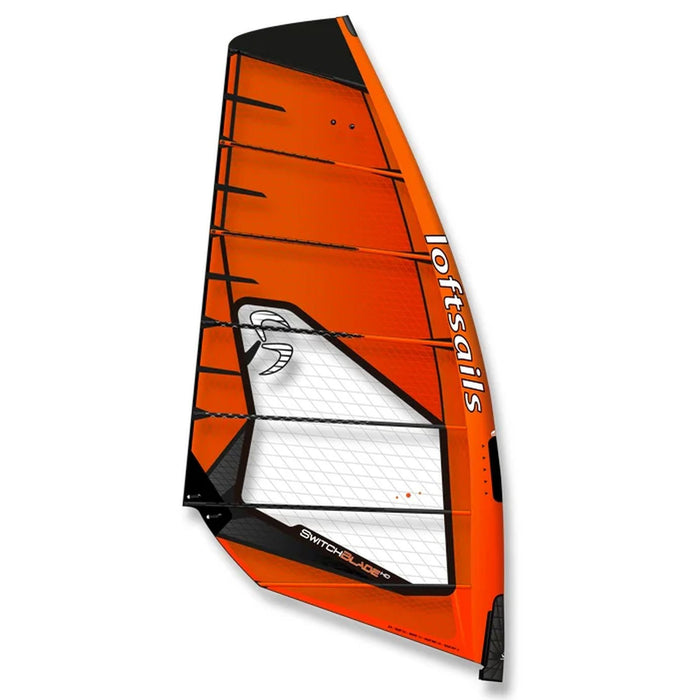 Windsurfing Sail Switchblade Orange HD 2024-25 Size 6.3 Loftsails LS060013720