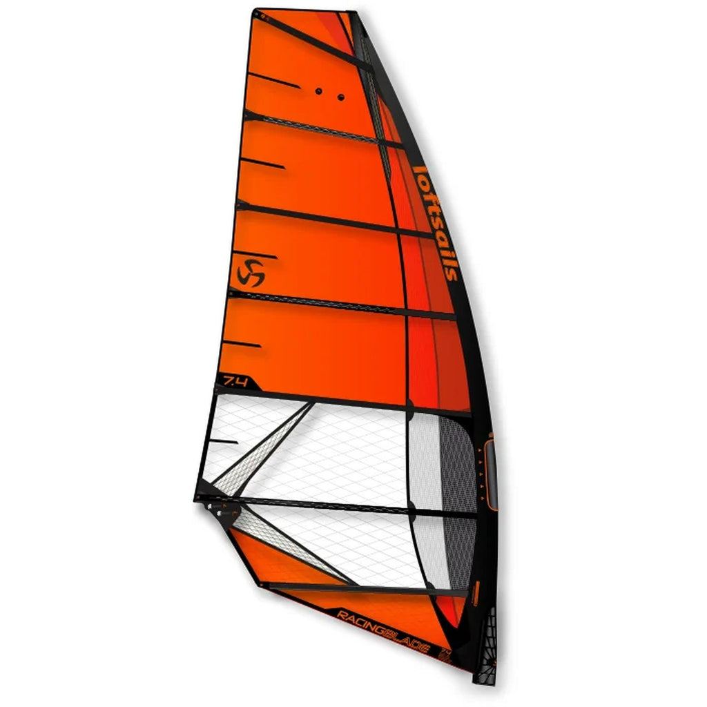 Vela de windsurf Racingblade naranja 2025 tamaño 5.8 Loftsails LS060030020