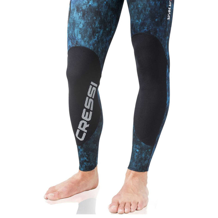 Full Wetsuit Tokugawa Man 3mm Blue-Camo M-3 Cressi LU490003