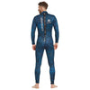 Full Wetsuit Tokugawa Man 3mm Blue-Camo M-3 Cressi LU490003