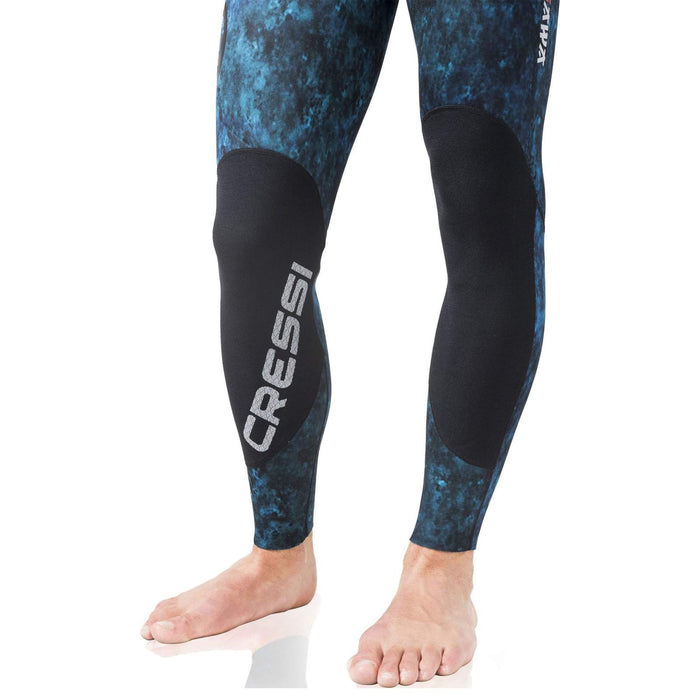 Full Wetsuit Tokugawa Man 3mm Blue-Camo XL-5 Cressi LU490005