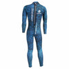 Full Wetsuit Tokugawa Man 3mm Blue-Camo XXL-6 Cressi LU490006