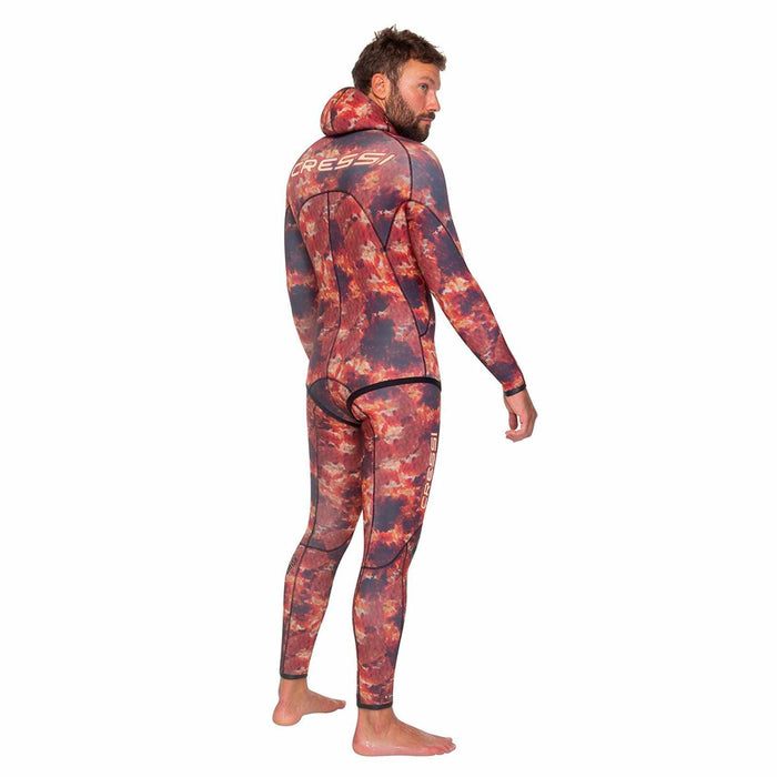 Fishing Wetsuit Scorpion Ultraspan Man 5mm Camo L-4 Cressi LU490304