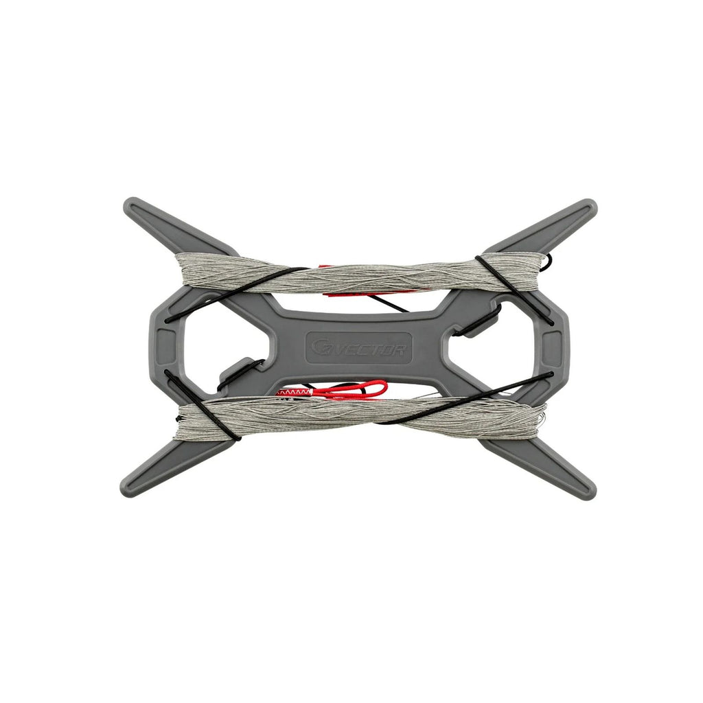 Lignes de kite Quad Pro Gris 4x20m 50-50kg Vector LVQ20050