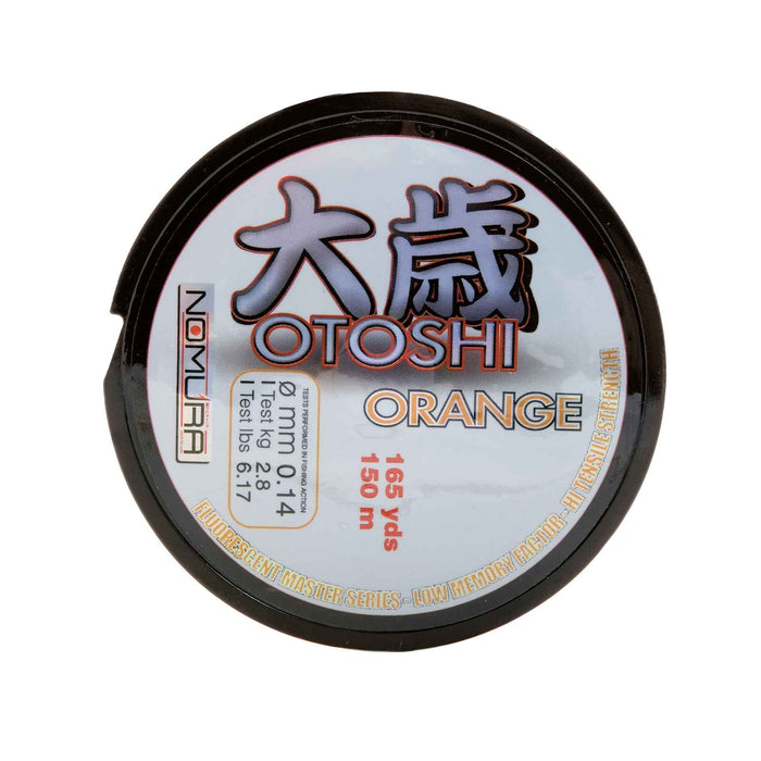 Fil Otoshi Orange 150m Diamètre 0,28 Nomura NM31000328