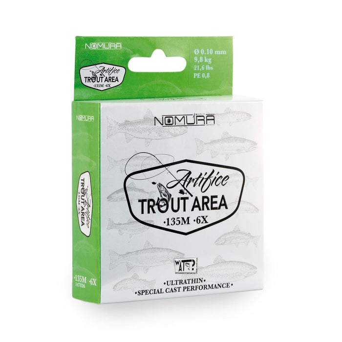 Tresse Artifice 6X 135m Diamètre 0,04 Nomura NM34000104