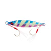 Cebo Splinter Jig Metálico Azul Rayas Fluo Rosa 40g Nomura NM42420240