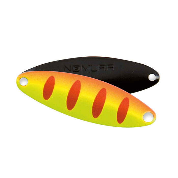 Lure Isei Riu Spoon Yellow Orange Red Stripes 3,70g Nomura NM46470337