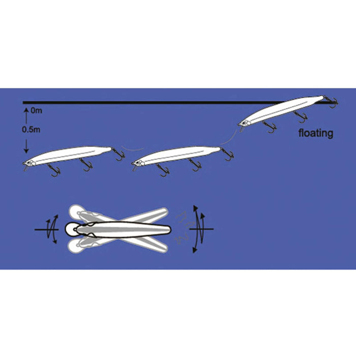 Lure Yori Silver Pink 13cm 17g Nomura NM58213213