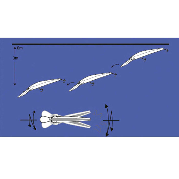 Appât Takuma Dot Mirror 11cm 13g Nomura NM58802011