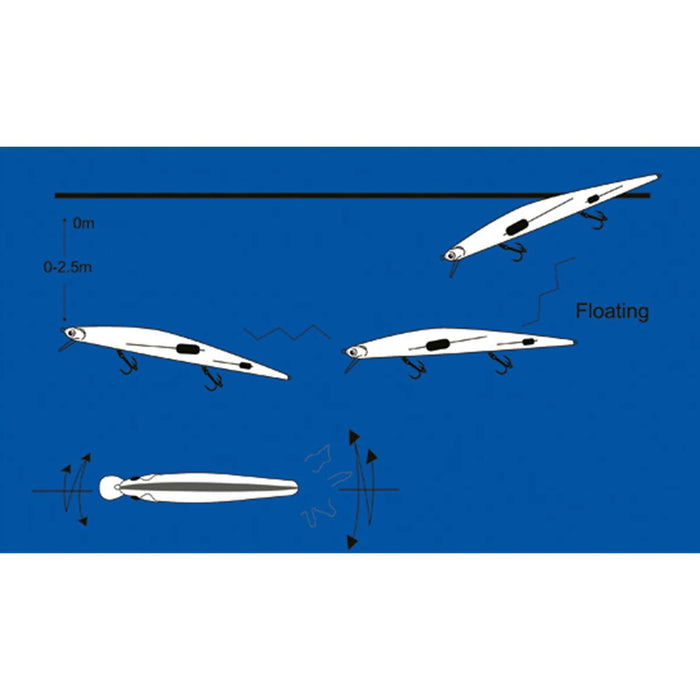 Lure Nagasa Pro Blue 17,5cm 26g Nomura NM60410117