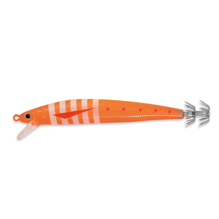 Lure Ika Calamari Fluo Orange With Stripes 12cm 10g Nomura NM61599112