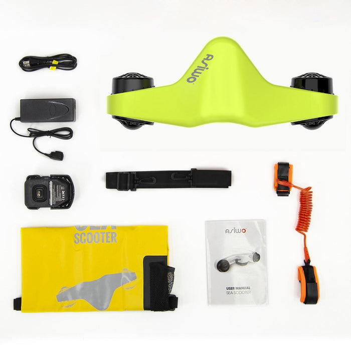 Scooter Submarino Manta 126W Verde Asiwo SS001