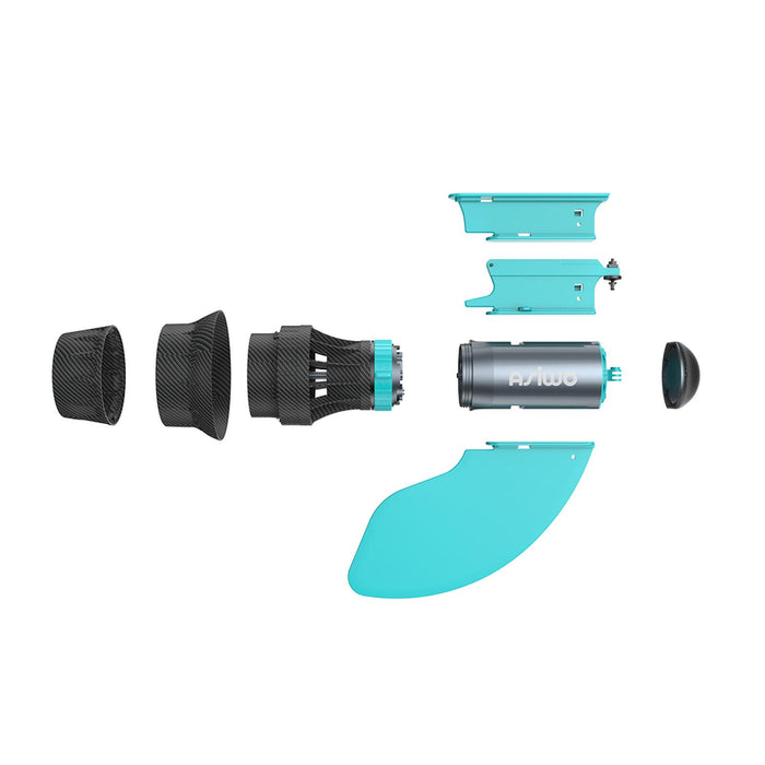 Scooter Submarino U1 Negro-Azul Asiwo SS089