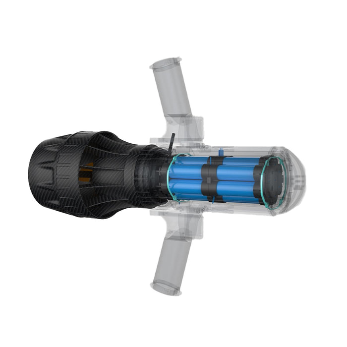 Scooter Submarino U1 Negro-Azul Asiwo SS089