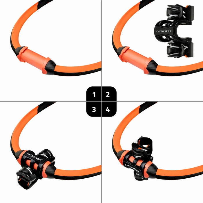 Botavara Monocasco V2 de Carbono Elite Cola ancha exterior 220-270cm Unifiber UF012020270