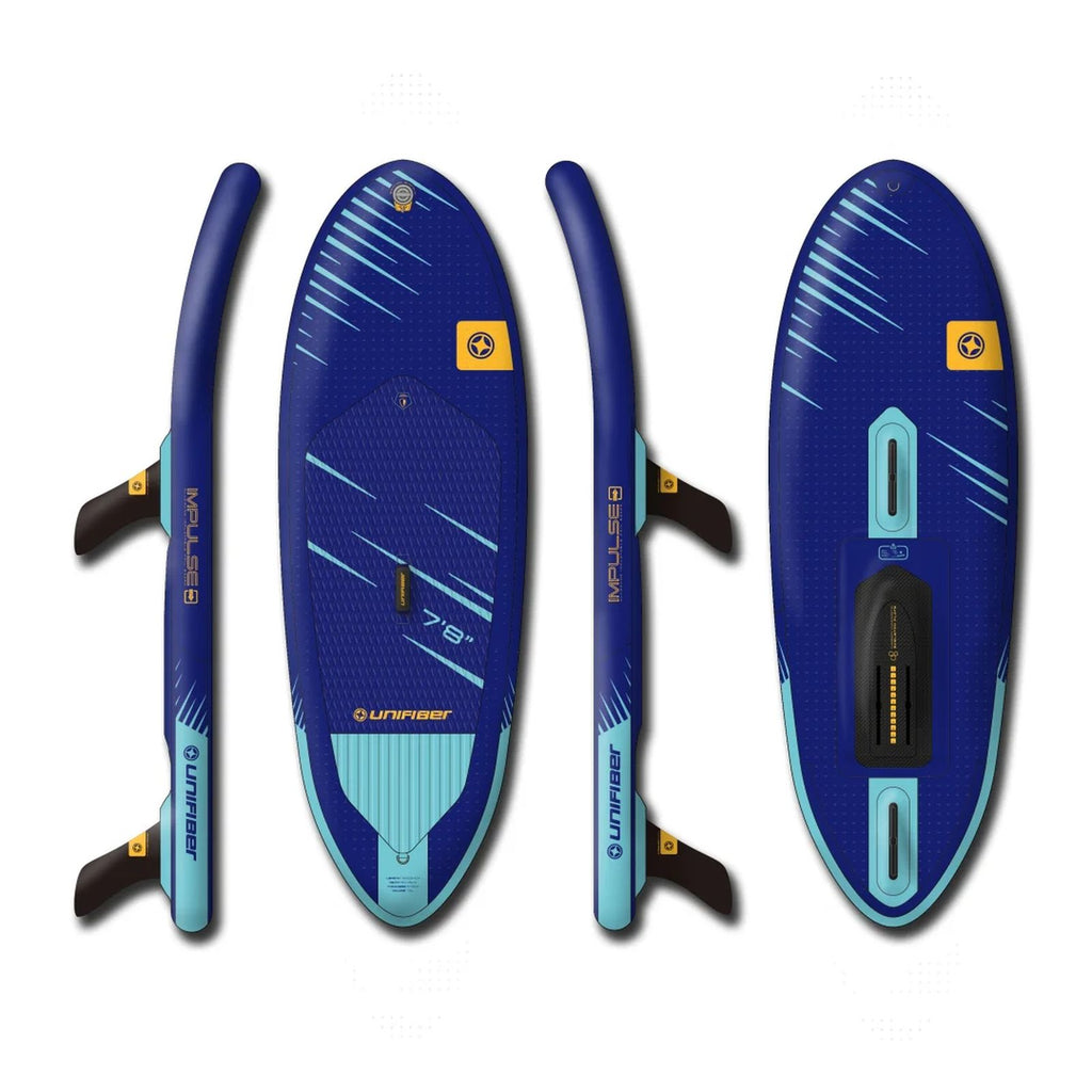 Wing Foil Board Impulse Allround Trainer 7'8 FCD with Leash Unifiber UF079411108
