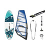 Windsurfing Freeride Package Wind Techno 160D with Daggerboard and Maverick II 7.3 Rig Unifiber UF900120250