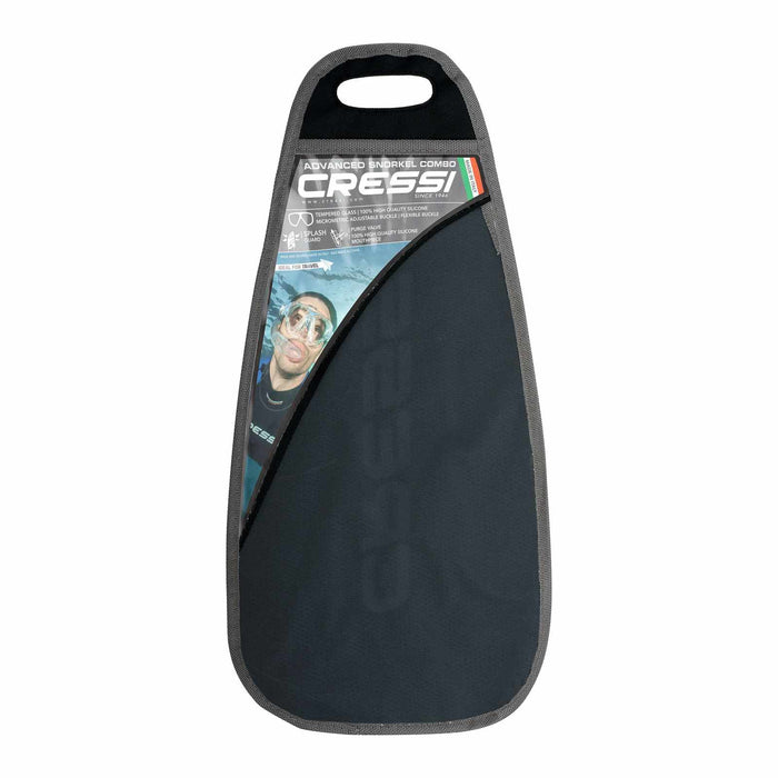 Snorkeling Kit Ocean Vip Dark-Black Cressi WDM1000125