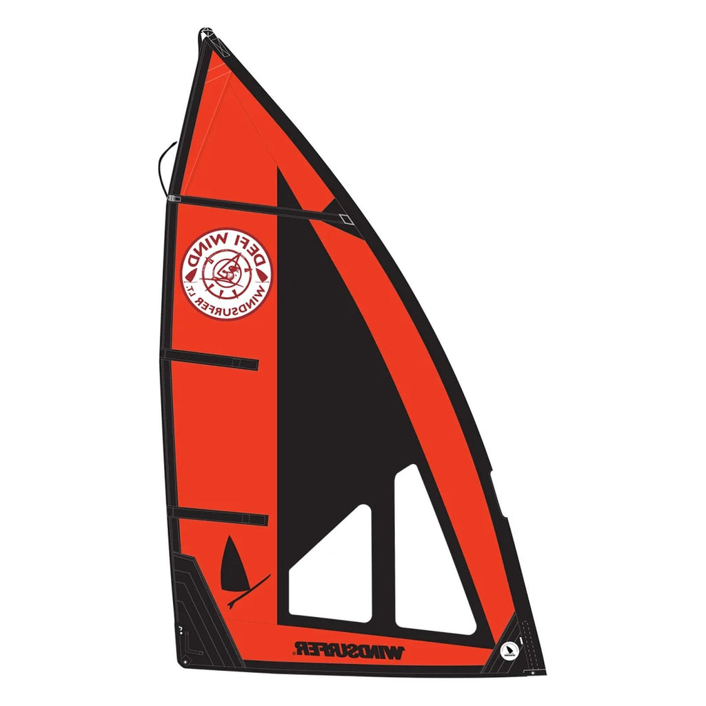 Voile Défi Wind Windsurfer LT Rouge-Noir 5,7 Exocet WS010910900