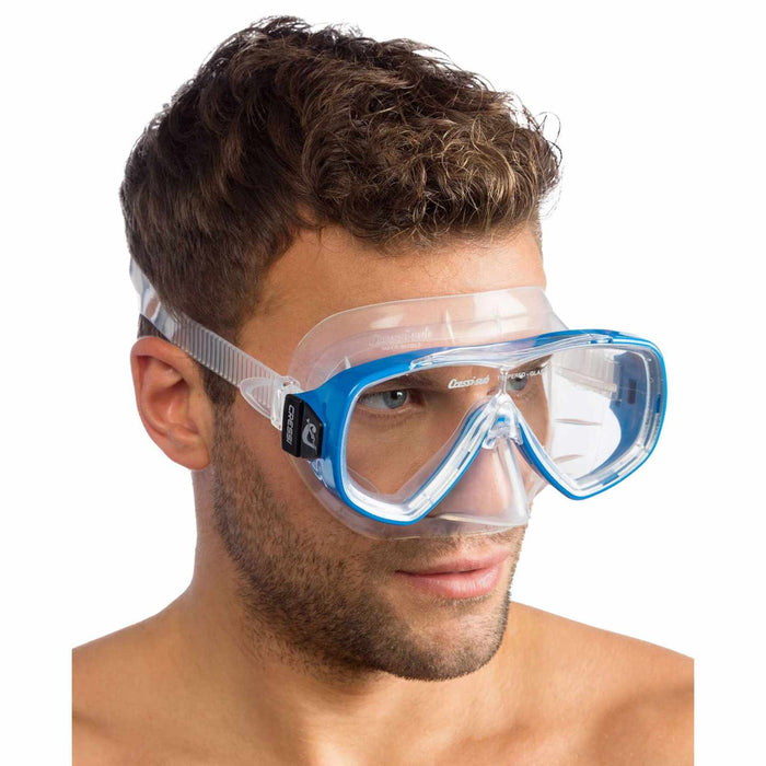 Snorkeling Kit Agua Blue EU 39-40-UK 5,5-6,5 Cressi XCA312039