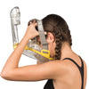 Snorkeling Full Face Mask Duke Transparent-Yellow S-M Cressi XDT000010