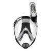 Snorkeling Full Face Mask Duke Transparent-Black S-M Cressi XDT000050