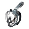 Snorkeling Full Face Mask Duke Action Transparent-Silver S-M Cressi XDT000255