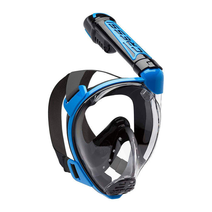 Snorkeling Full Face Mask Duke Dark-Blue S-M Cressi XDT005020