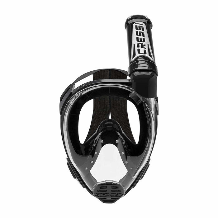Snorkeling Full Face Mask Duke Dark-Black S-M Cressi XDT005050