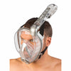 Snorkeling Full Face Mask Duke Transparent-Silver M-L Cressi XDT010000